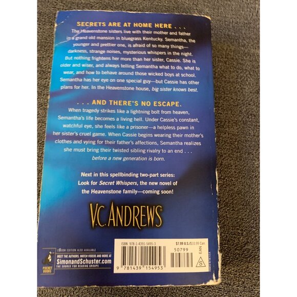 V.C. Andrews "The Heavenstone Secrets" Paperback Book - Picture 2 of 7
